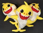 Baby Shark 10  Singing Light Up Musical Plush Yellow Shark Fun  each 
