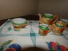 Japan Child Tea Set Partial Vintage Rose Lustre Ware