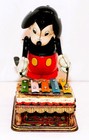 High Grade Disney 1950s All Metal Vs  Mickey Mouse Xylophone Linemar Wind-up Toy