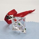Swarovski 2023 Disney Advent Day 21 Ornament Green Dots On Clear Star 5655099