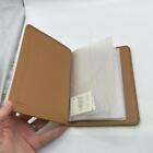 Vintage Coach Brown Leather Photo Album Book Holder Portable Travel Storage