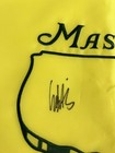 Ludvig Aberg Signed Autographed Undated Masters Flag Golf Jsa Coa