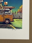 Aj Masthay Fall Tour Art Print Poster Vw Bus Grateful Dead Phish Pollock Welker