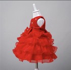 New Stunning Princess Flowergirl Wedding Girls Dress Party Kids Clothes