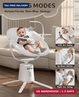 Zoicay Baby Swing baby Swings For Infants With 3 Modes   5 Speeds  Bt Enabled Ap