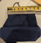 Vintage Needlepoint Floral Clutch Bag Gold Chain Kiss Lock Evening Bag