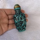 Collection Of Chinese Antique Dragon Design Snuff Bottles Hand-carved New