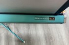 Vintage Da-lite Silver-lite Projection Screen 50  X 50  Screen Turquoise Blue