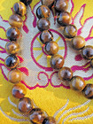 Usa Seller  Shimmery 8mm Tiger Tigers Eye Buddhist 108 Mala Prayer Beads Nepal