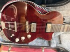 Hofner Hct Cs10 Single Cut Lp Electric Guitar Flamed W Case