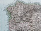 Stielers Hand Atlas  World Map Plate Page No 33 Nw Spain   North Portugal 1888