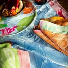 Le Jacquard Francais Equateur Blue Tea Or Kitchen Towel