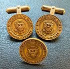 John F Kennedy -presidential Cufflinks From Dave Powers- White House-issue