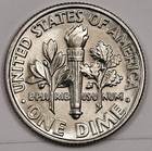 1996-w Roosevelt Dime    Gem Bu   Inventory H   174392