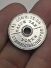 1940s Washington State Sales Tax Token Tax Commission Aluminum Coin