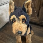 Vintage Yomiko Doberman Dog Russ Berrie Plush Stuffed Animal 16  Collectible