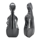 Cello Case 1 2 Size Carbon Fiber Lightweight Cello Box With Wheels straps Strong
