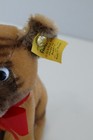 Vintage Steiff Puppy Dog Mopsy 5  W  Tags Austria Mohair 4010 12