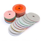 Diamond Polishing Pads 3 Or 4 Inch Wet dry Granite Glass Stone Concrete Marble