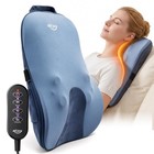 5d Shiatsu Neck   Back Massager With Heat - Pain Relief  Kneading Therapy