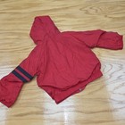 Vintage 90s Nba Chicago Bulls Team Zip Jacket Hooded Wind Breaker 3t Embroidered