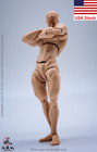 Wind Toys 1 12 Pale Flexible Doll Male Strong 6  action Figure Joint Body W head