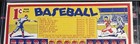 C1950s Baseball Punchboard Unused Trade Stimulator Punch Board Vintage Intact