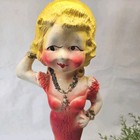 Vintage Mae West Carnival Chalkware Circus Fair Prize Souvenir 14 