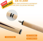 Pool Cue Stick billairds Cue Stick 58  58  Set Of 2  Black 