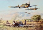 Robert Taylor - Hartmann Tribute - A p -  Flying Aces Print - Mint - Unframed