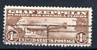 Us Stamps- Airmail- Scott   C14 Graf Zeppelin  1 30 W flaw  d14 