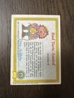 1985 Garbage Pail Kids Os1 Series 1 Matte 9a Boozin    Bruce  2 Star 