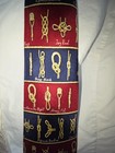 Vintage Alynn Neck Wear Nautical Knots  100 Silk Red Navy Tie Vintage