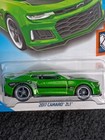 2018 Hot Wheels 2017 Camaro Zl1 Muscle Mania - Super Treasure Hunt W protector