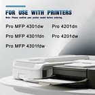 Fadsoon   210x 4-pack High Yield Toner For Hp Color 4201dn  Mfp 4301fdw  w2100x 