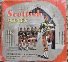 Scottish Scenes Vintage Shot Glasses
