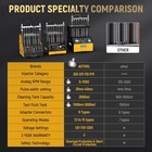 Autool Ct500 Gdi Efi Fsi Ultrasonic Fuel Injector Cleaner Tester Reverse Flush 