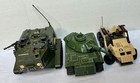 1980   s Hasbro G i  Joe Tank Lot Mobat Warthog Desert Fox Jeep Vehicles Only Vtg
