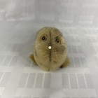 Vintage Handmade Seal With Leather Feet Figurine Plush