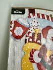 2023 Bucilla Peppermint Santa 89592e Holiday Christmas Felt Stocking Kit Nip