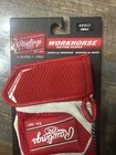 Rawlings Workhorse Batting Gloves Adult Small New Unused Red White