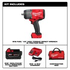 Milwaukee 2967-21b M18 Fuel 1 2  High Torque Impact Wrench Kit 5 0ah New In Box