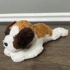 Ty Yodeler Plush Dog St Bernard White Brown Black Dog Stuffed Animal Toy