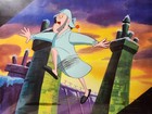 Vtg Back To The Future Original Cartoon Animation Production Cel Art Scrooge