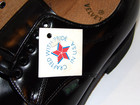 Vintage 1980s Unused Usps Postman Shoes By Mason  Velvet-eez black Oxfords 10 5d
