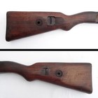 Wwii German Mauser K98 Rifle Stock With Handguard flat Buttplate waffen Markings