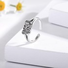 925 Sterling Silver Toe Rings For Women Boho Adjustable Mid Finger Rings Summ   