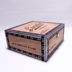 Lunatic El Gran Loco Jalapa Shade Wood Cigar Box 6 75  X 6 25  X 3  