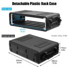 2u Rack Case 19  Solid Waterproof Dustproof Flight Case Shock Mount Rack