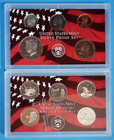 2002 S United States Mint 10 Coin Silver Proof Set Original Packaging Paperwork